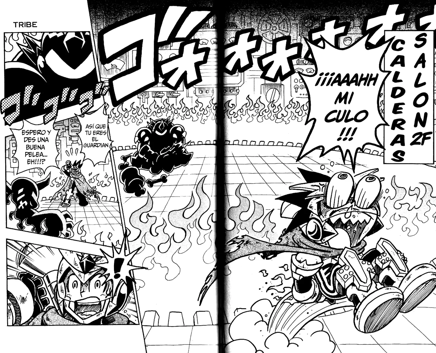 Mega Man Star Force Tribe capítulo 3, página 5