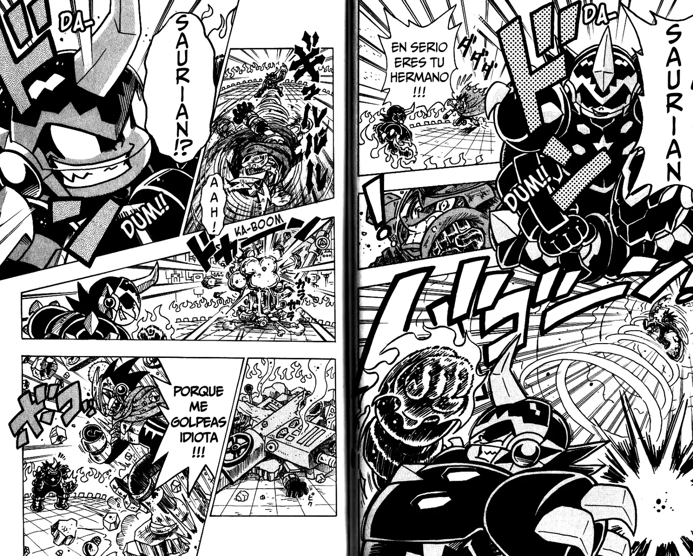 Mega Man Star Force Tribe capítulo 3, página 6
