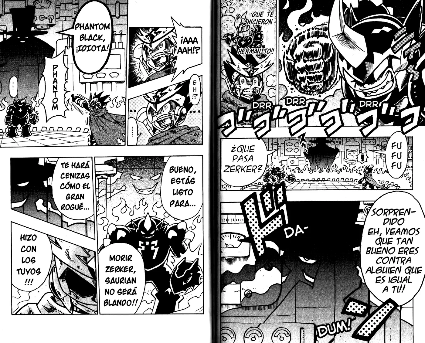 Mega Man Star Force Tribe capítulo 3, página 7