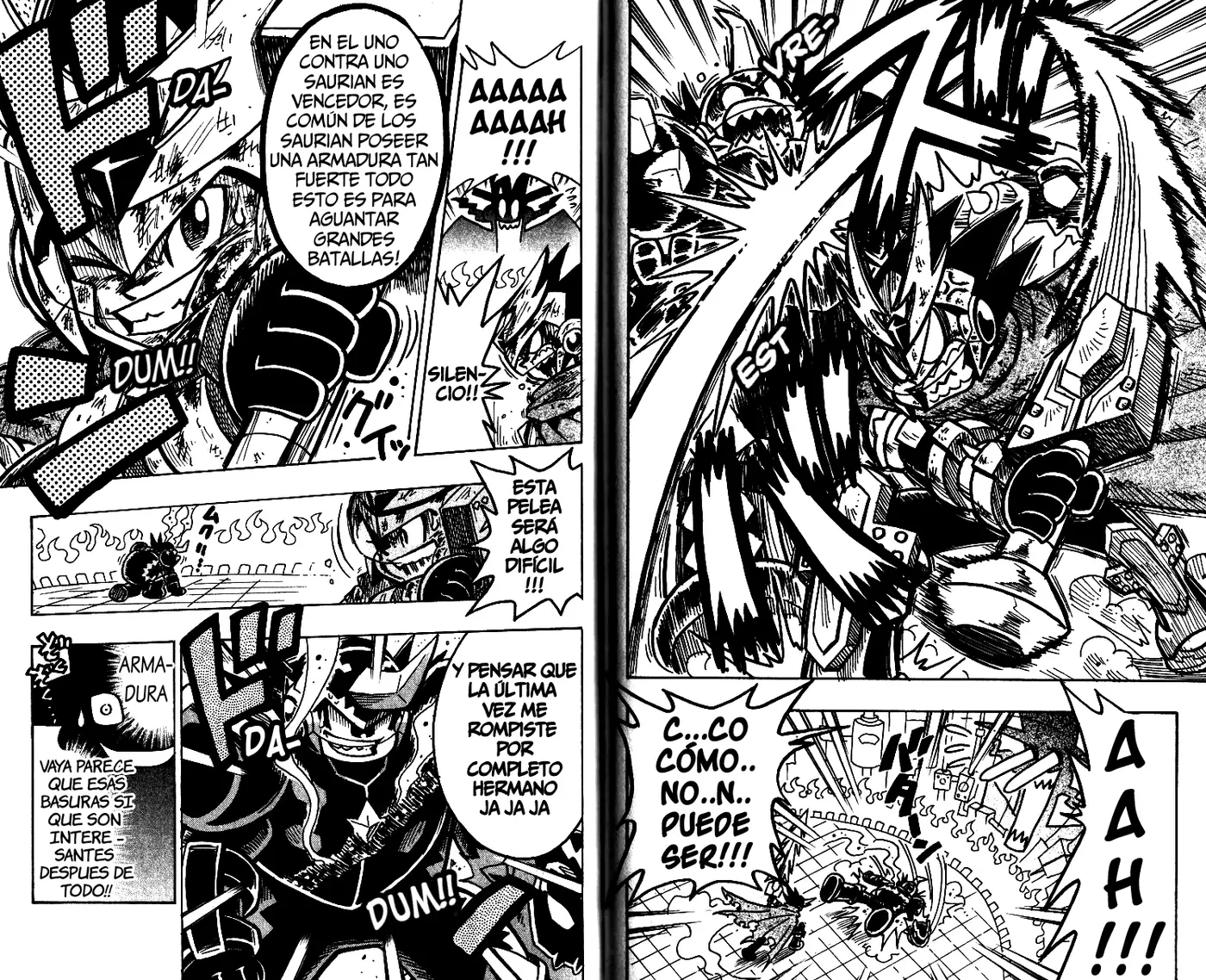 Mega Man Star Force Tribe capítulo 3, página 8