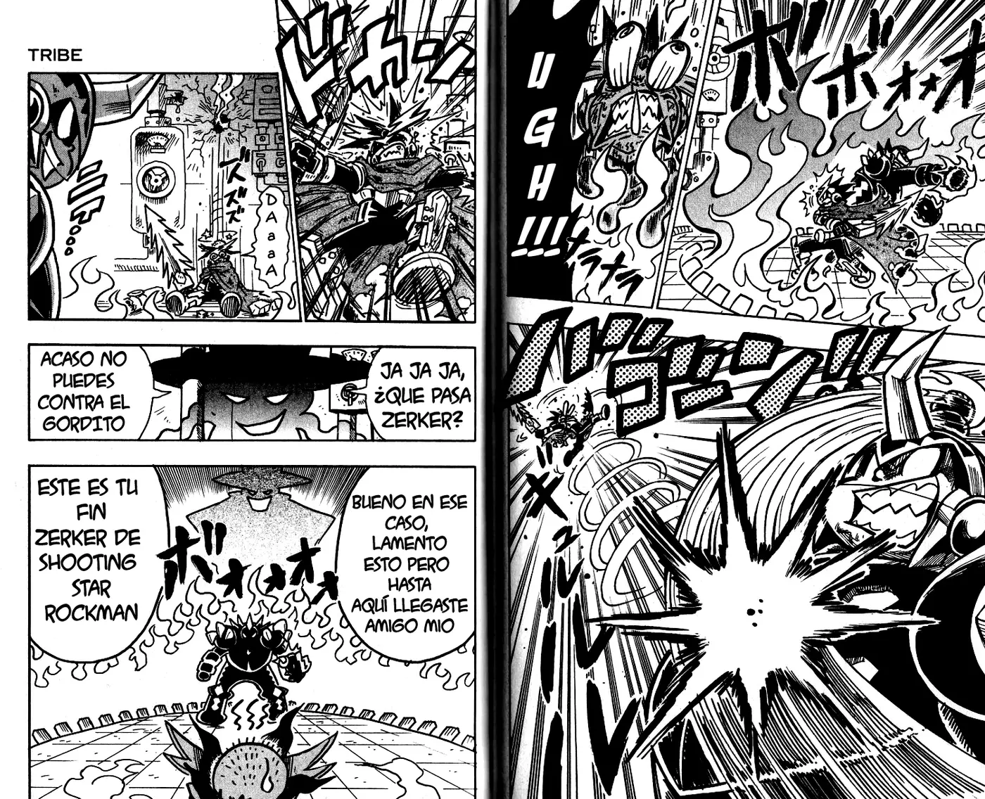 Mega Man Star Force Tribe capítulo 3, página 10