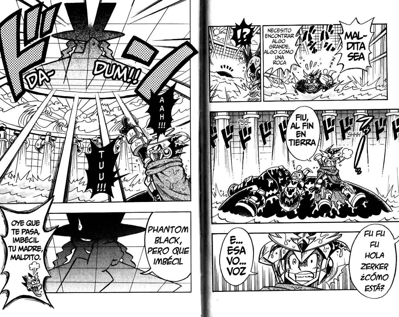 Mega Man Star Force Tribe capítulo 4, página 3