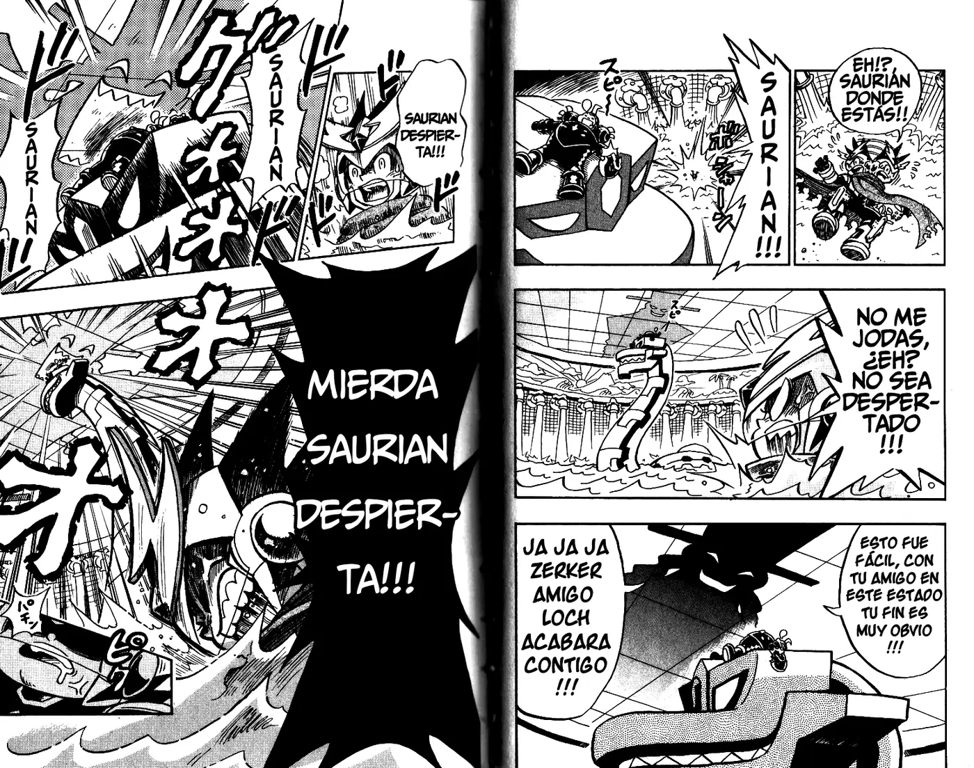 Mega Man Star Force Tribe capítulo 4, página 5