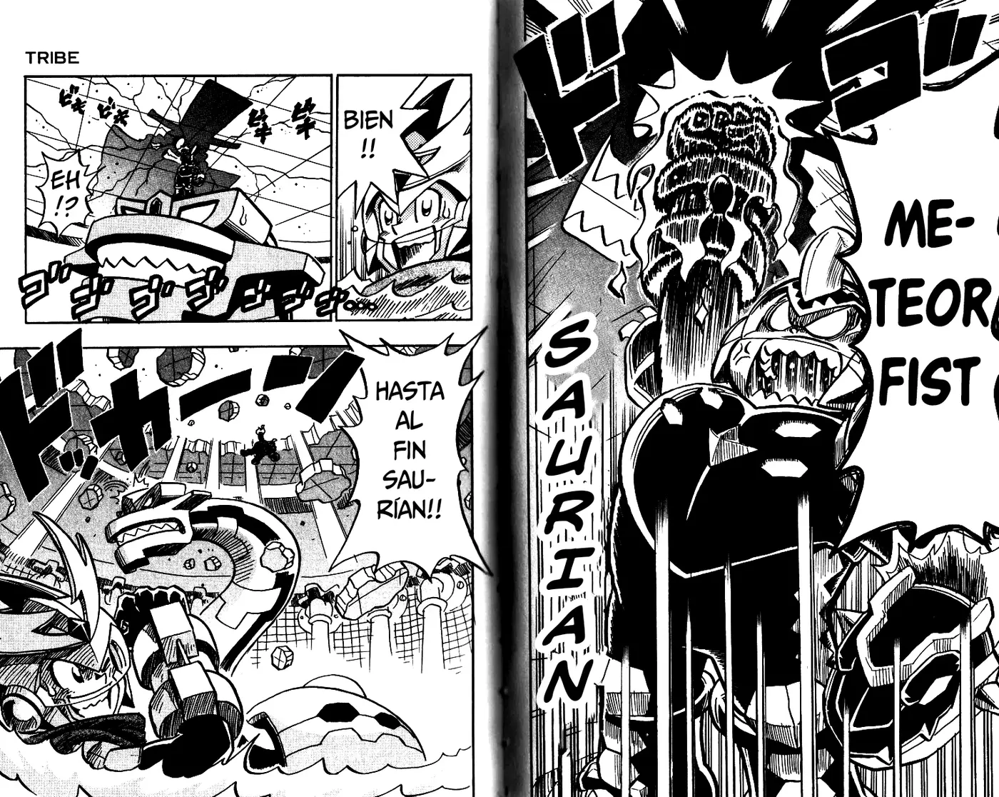 Mega Man Star Force Tribe capítulo 4, página 6
