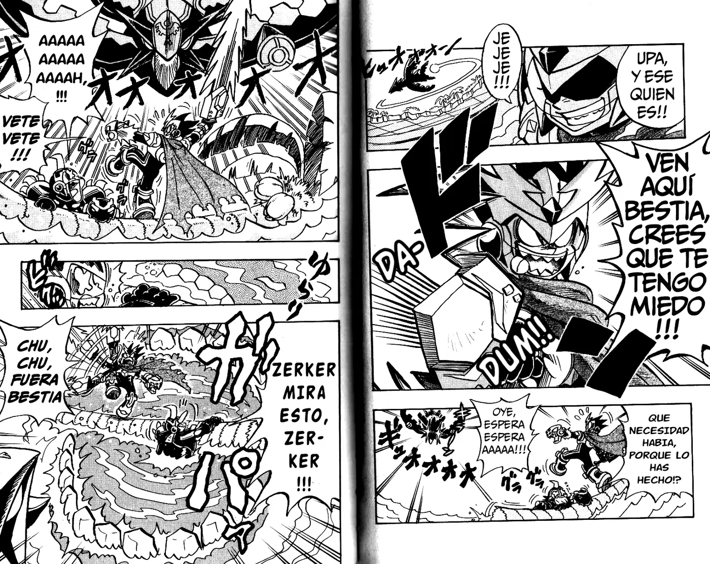 Mega Man Star Force Tribe capítulo 4, página 9