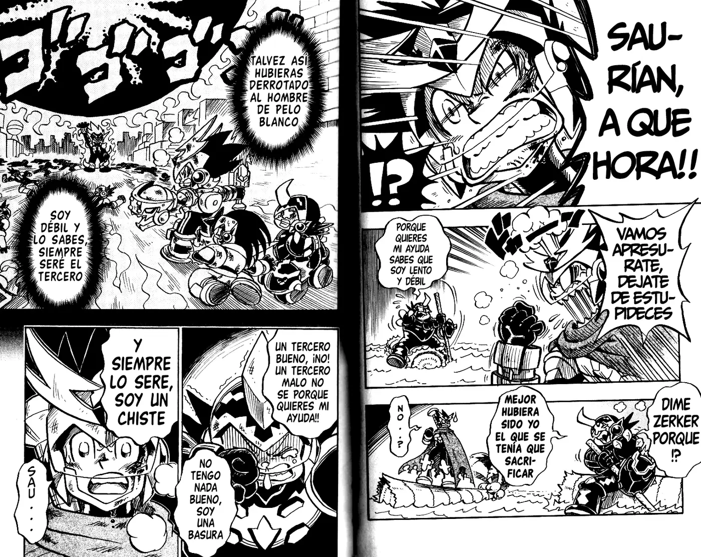 Mega Man Star Force Tribe capítulo 4, página 11