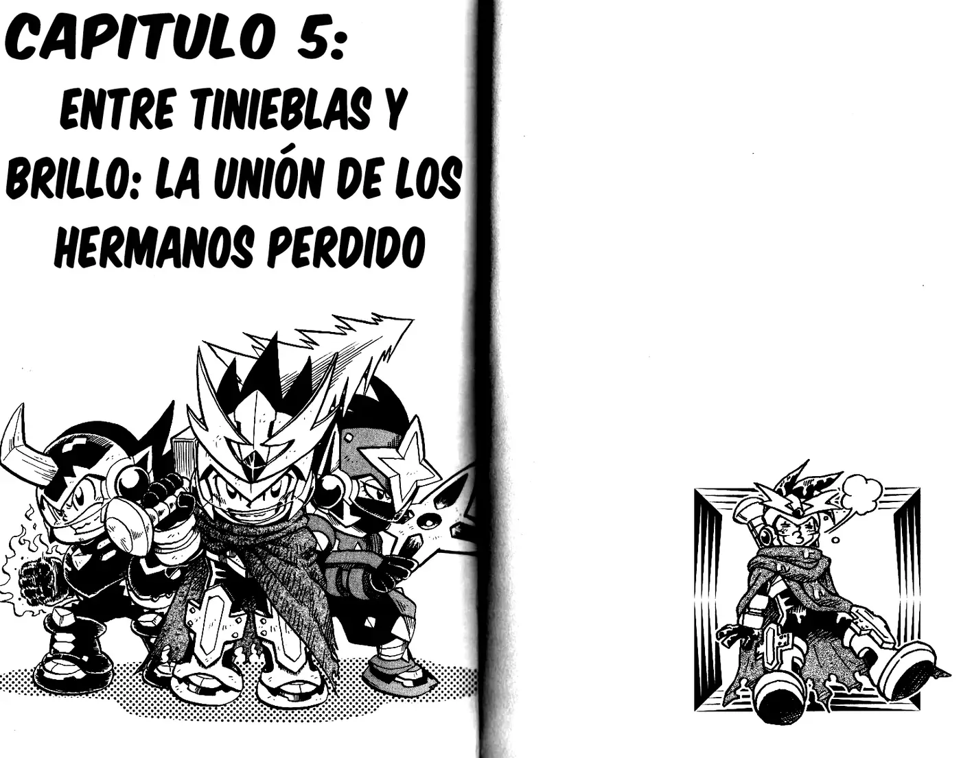 Mega Man Star Force Tribe capítulo 5, página 1