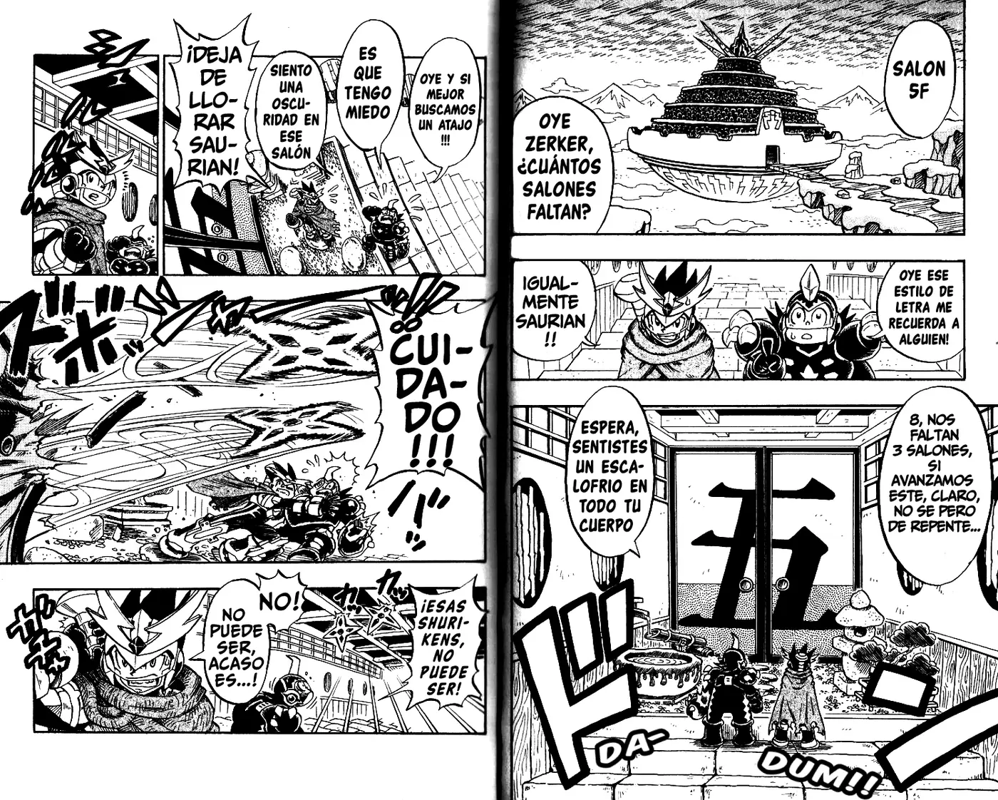 Mega Man Star Force Tribe capítulo 5, página 2