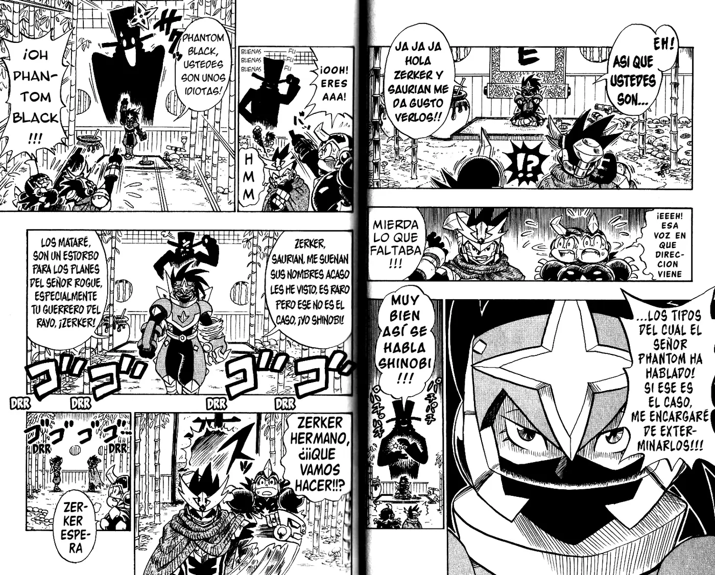 Mega Man Star Force Tribe capítulo 5, página 4