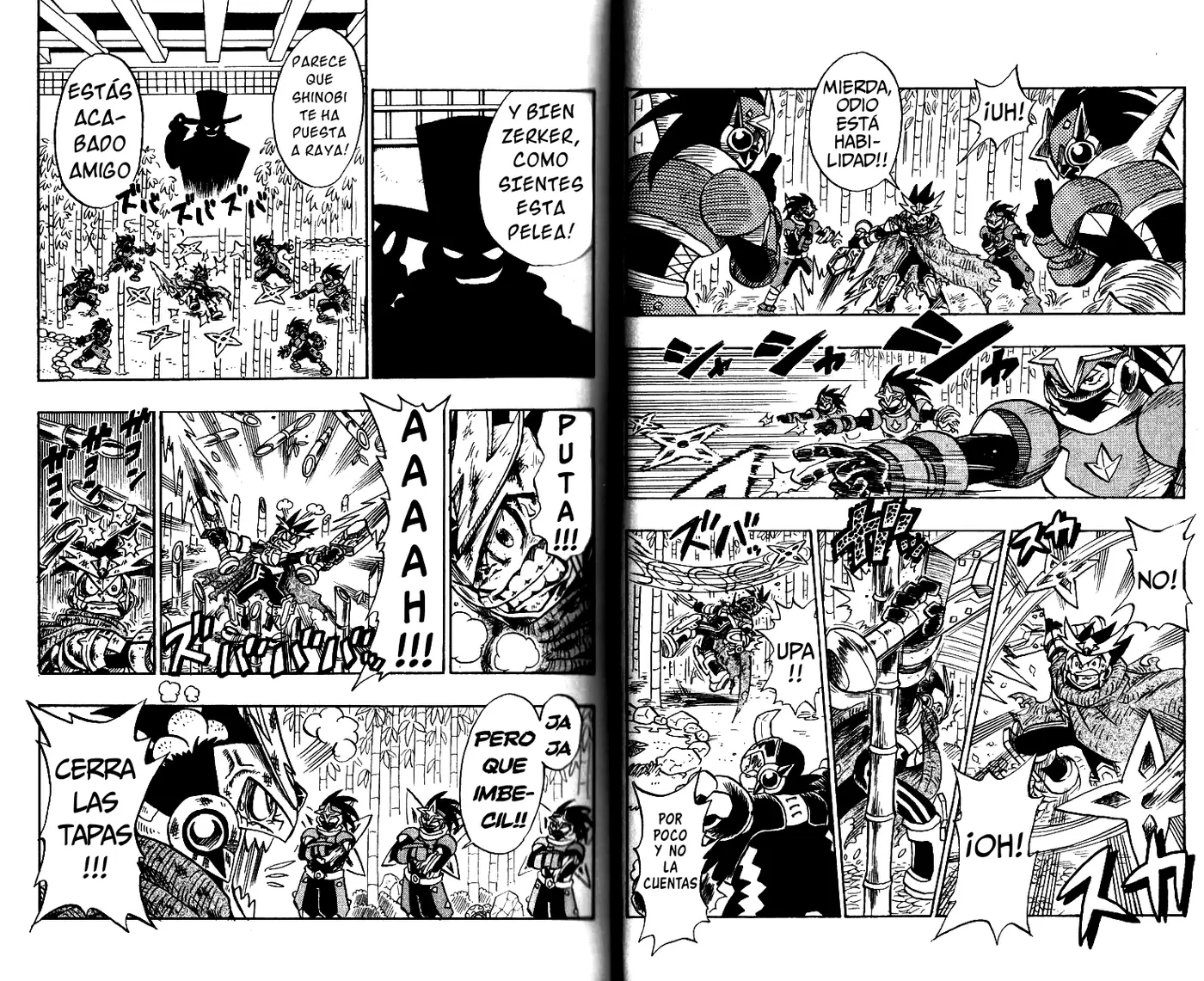 Mega Man Star Force Tribe capítulo 5, página 6