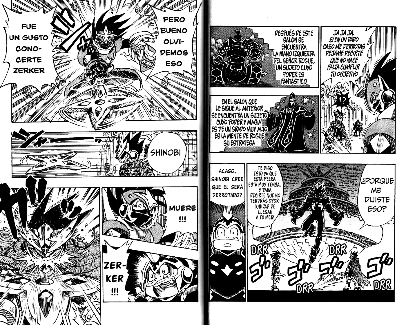 Mega Man Star Force Tribe capítulo 5, página 7