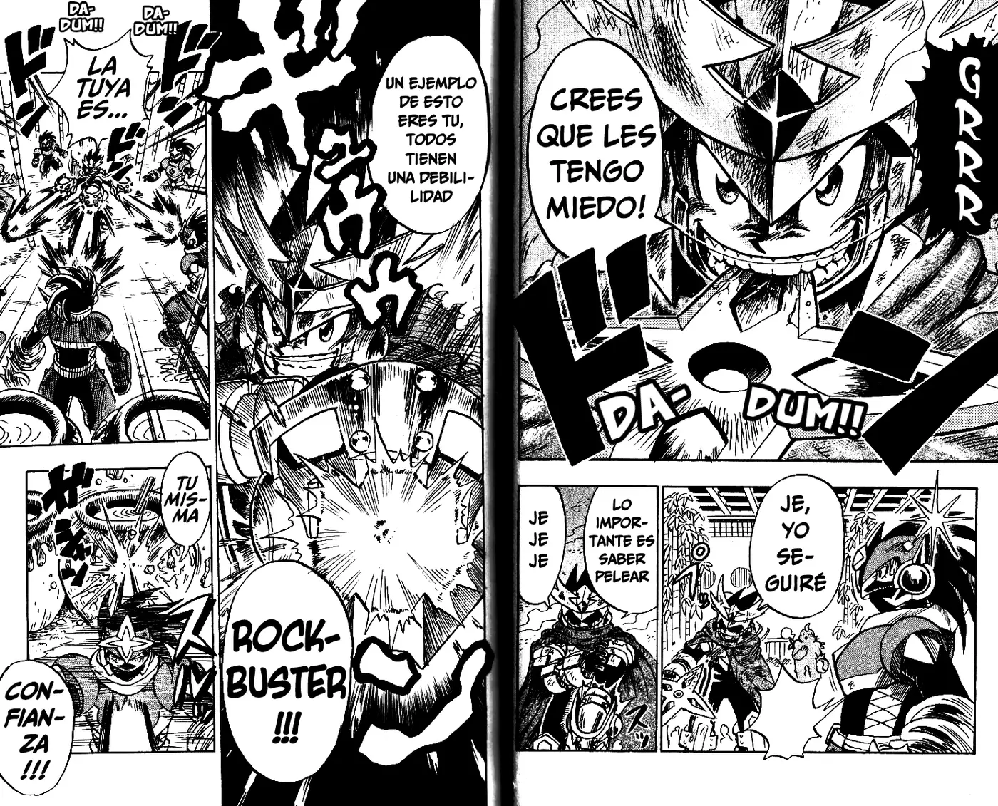 Mega Man Star Force Tribe capítulo 5, página 8
