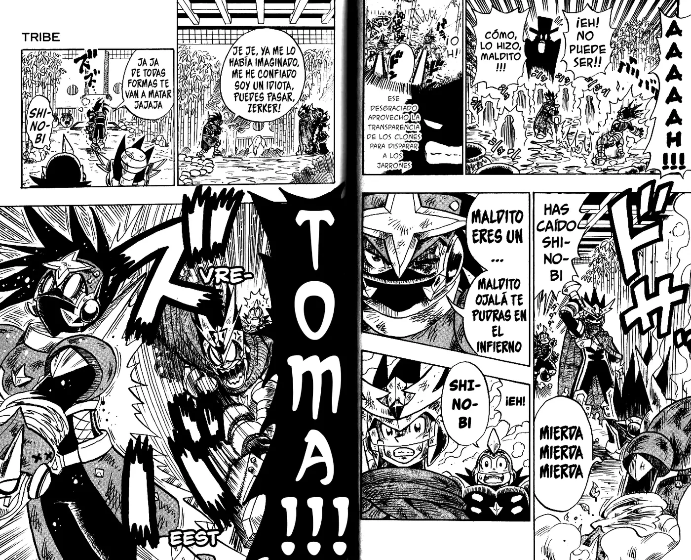 Mega Man Star Force Tribe capítulo 5, página 10