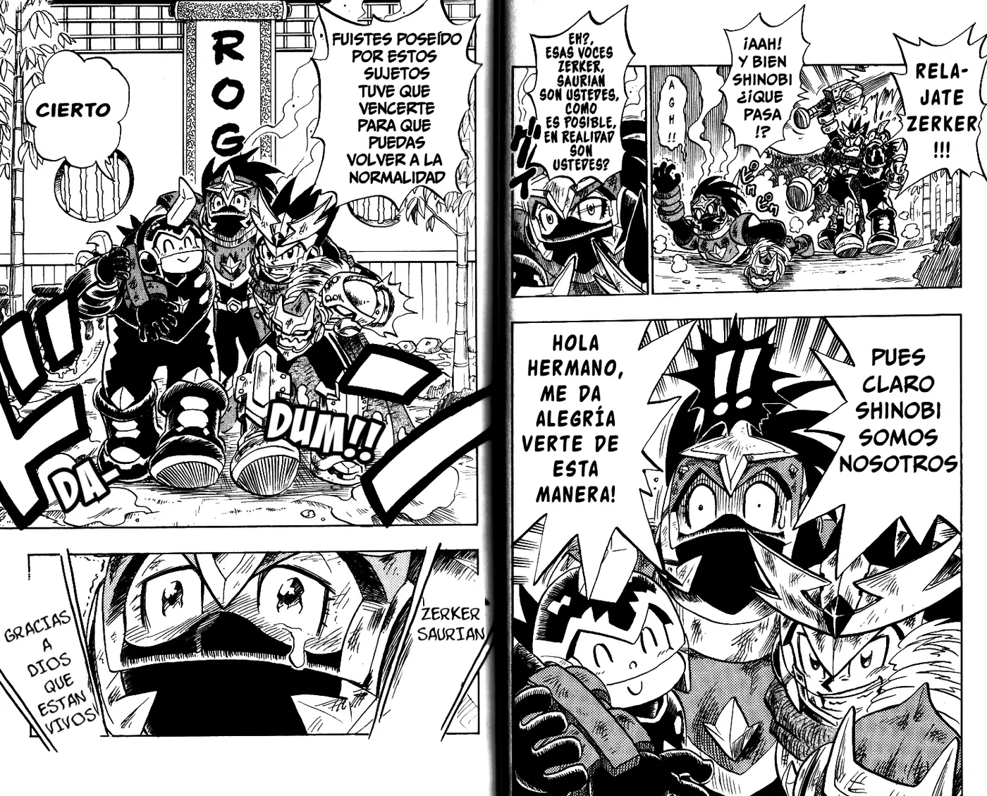 Mega Man Star Force Tribe capítulo 5, página 11