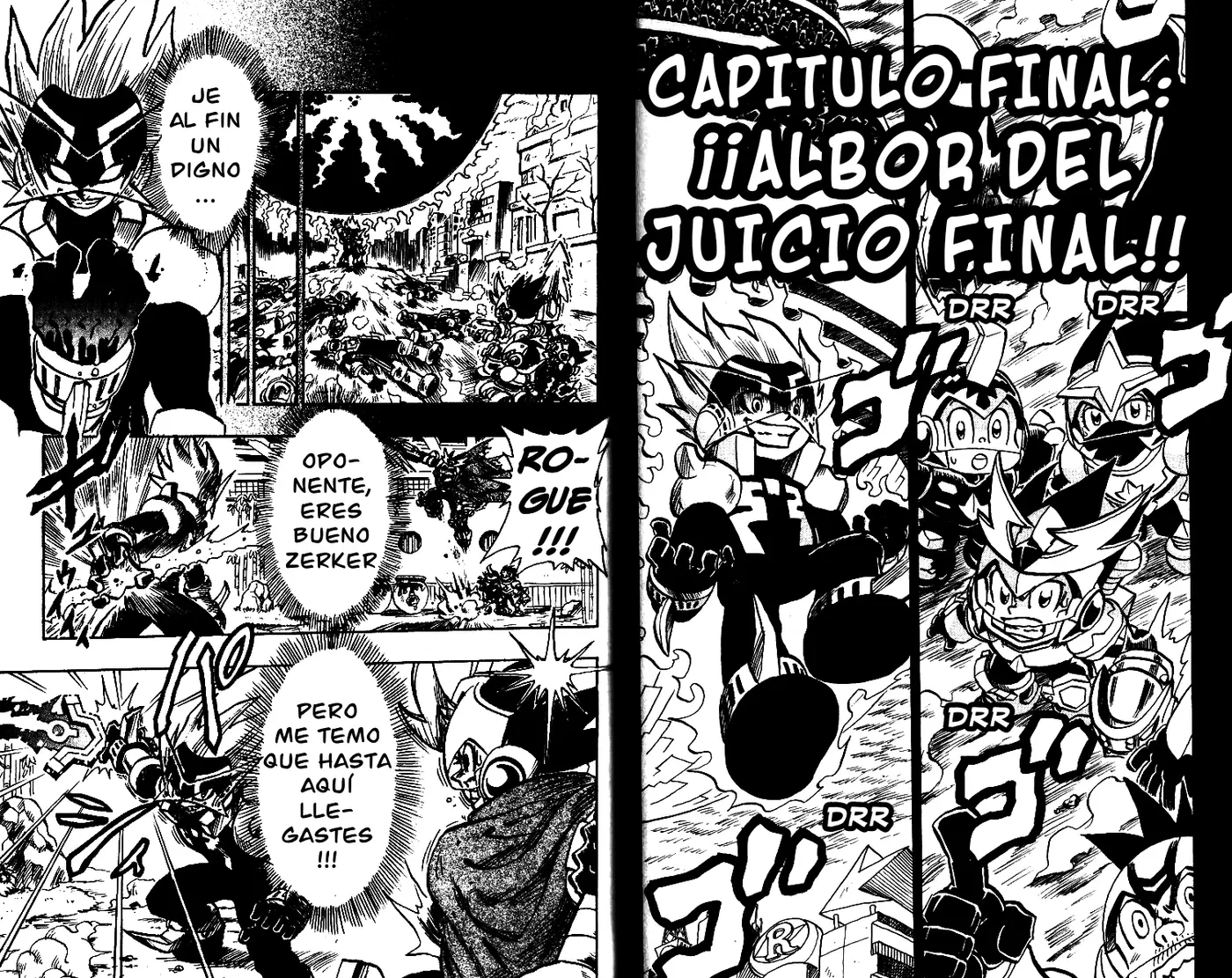 Mega Man Star Force Tribe capítulo 6, página 1