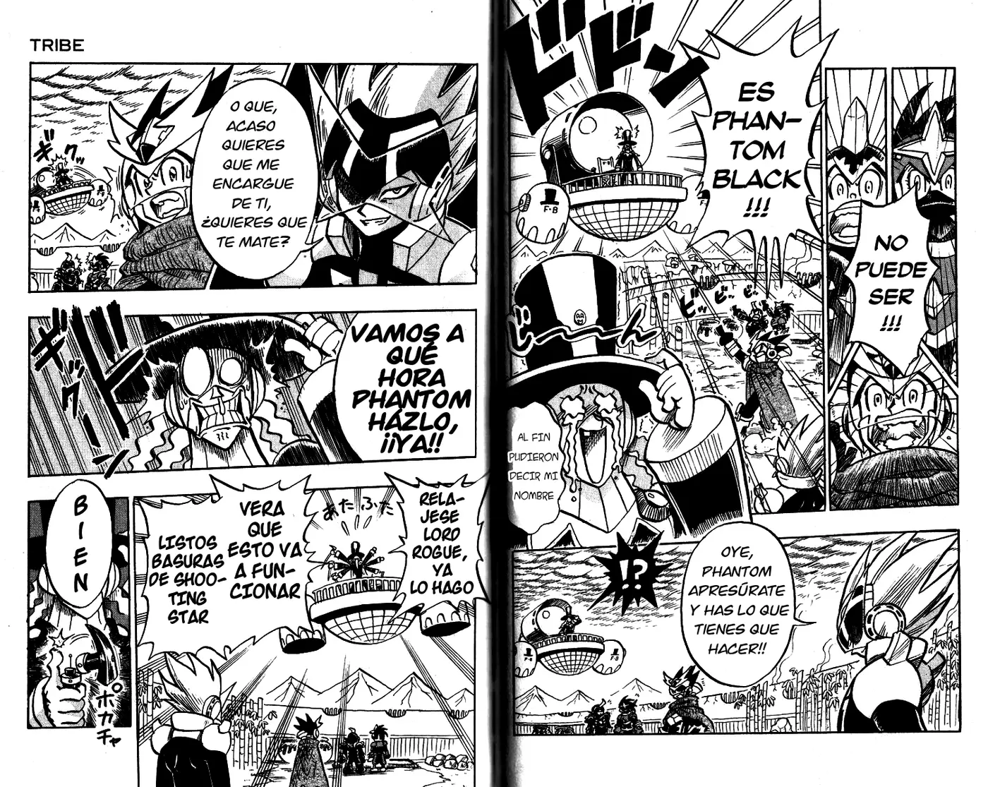 Mega Man Star Force Tribe capítulo 6, página 4