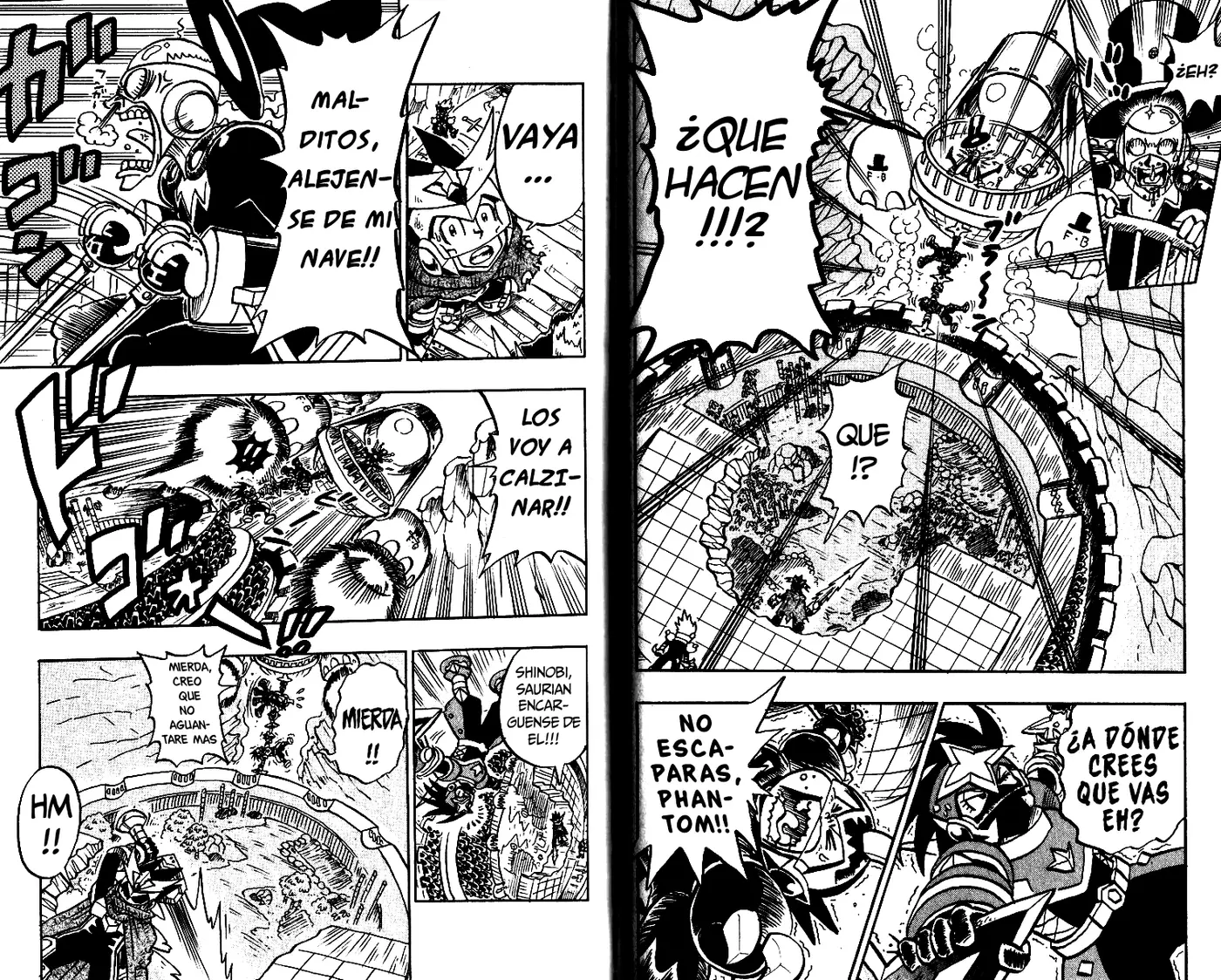 Mega Man Star Force Tribe capítulo 6, página 6