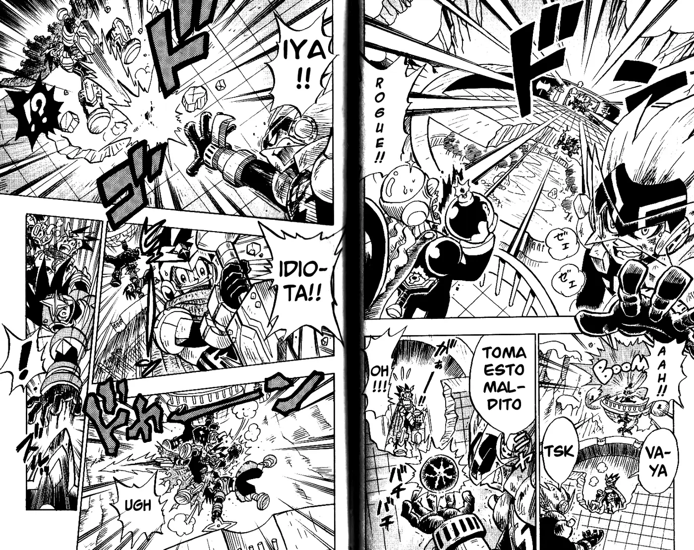 Mega Man Star Force Tribe capítulo 6, página 12