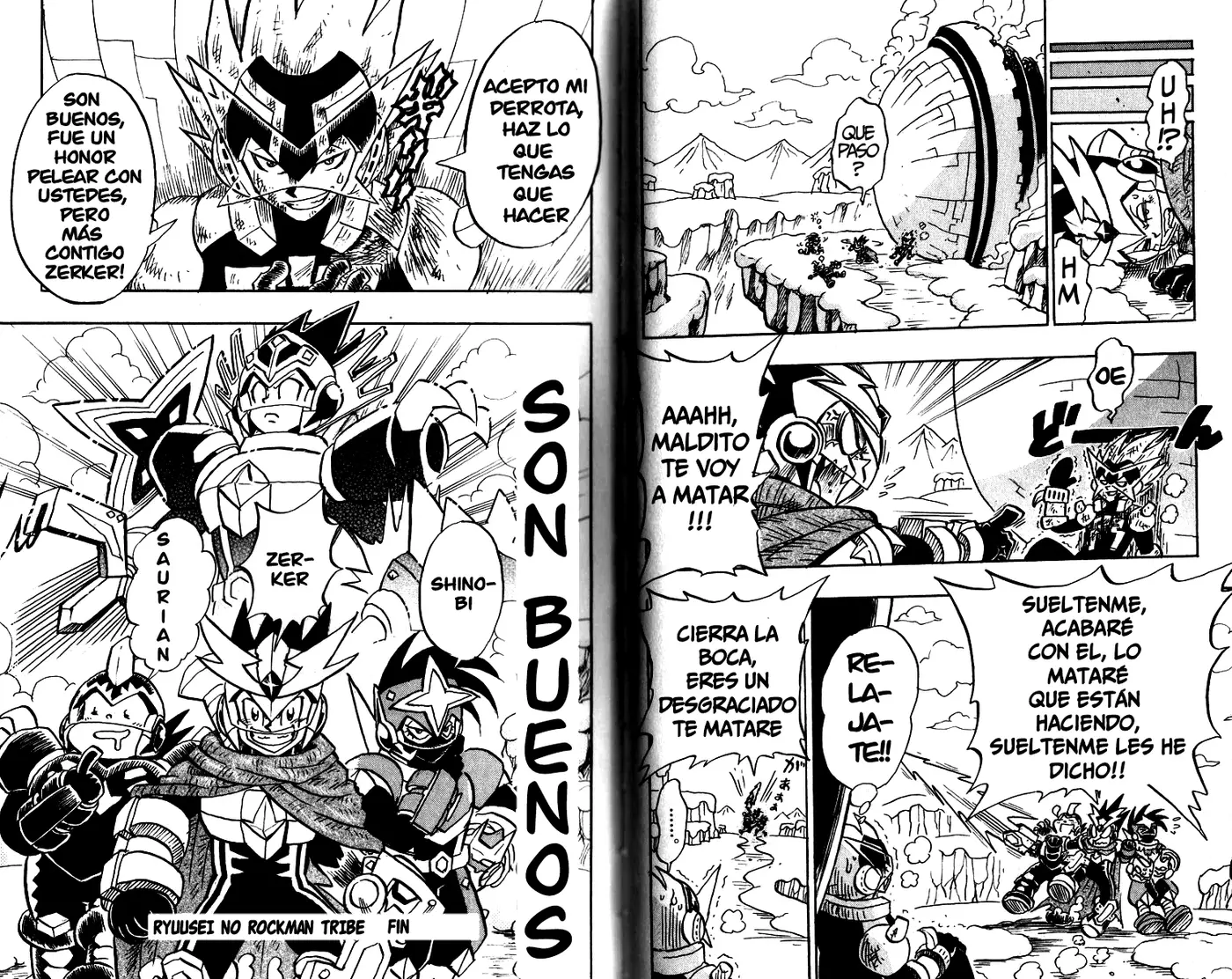 Mega Man Star Force Tribe capítulo 6, página 15