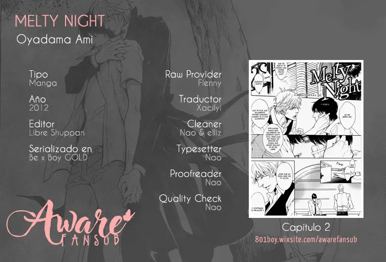 Melty Night capítulo 2, página 2