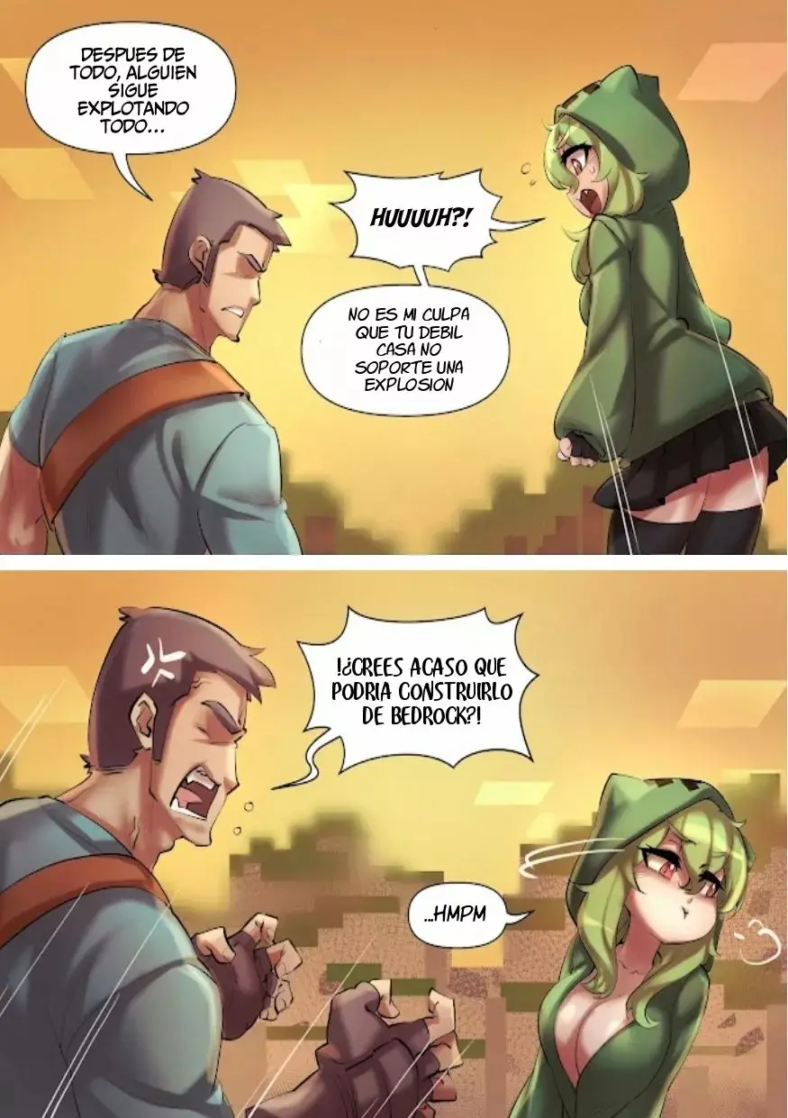 Minecraft: Anime Edition capítulo 10, página 4
