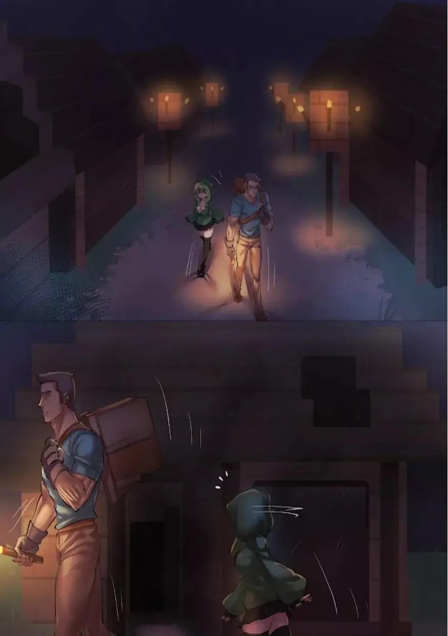 Minecraft: Anime Edition capítulo 11, página 3