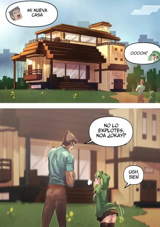 Minecraft: Anime Edition capítulo 14, página 4