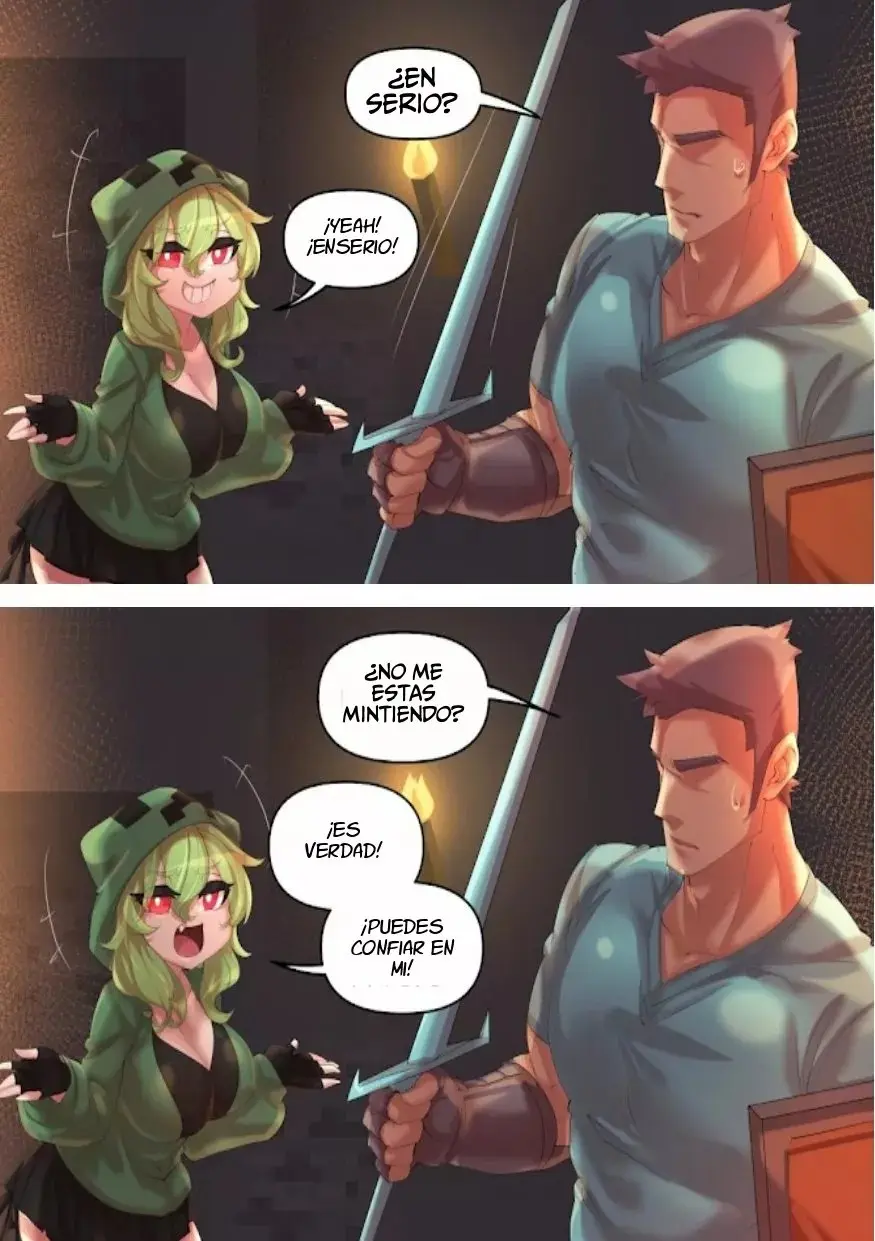 Minecraft: Anime Edition capítulo 19, página 3