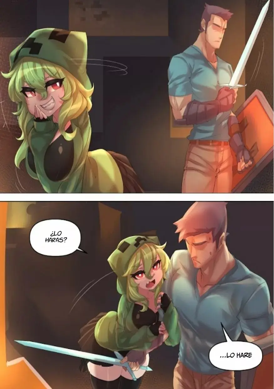 Minecraft: Anime Edition capítulo 19, página 4