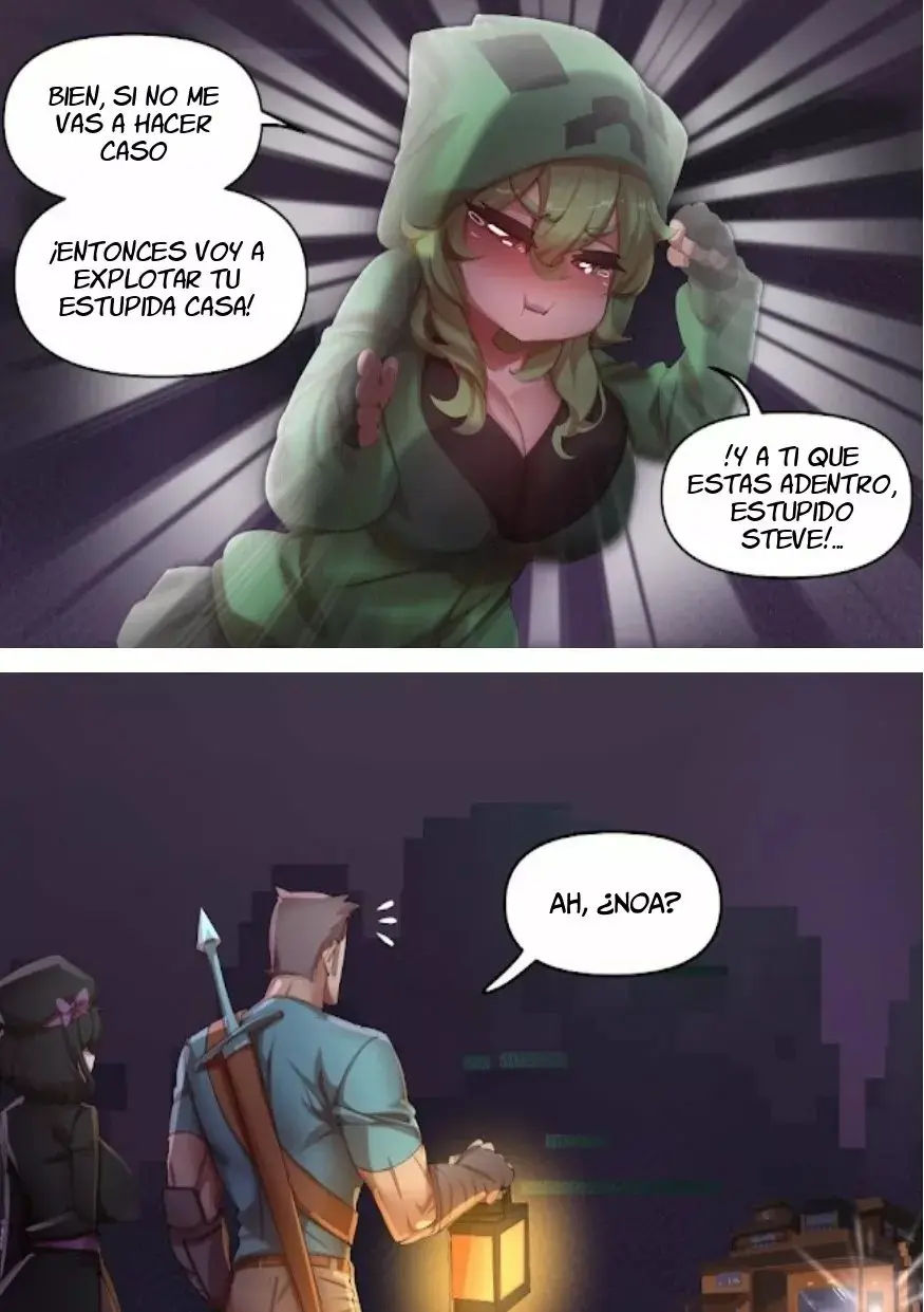 Minecraft: Anime Edition capítulo 23, página 3