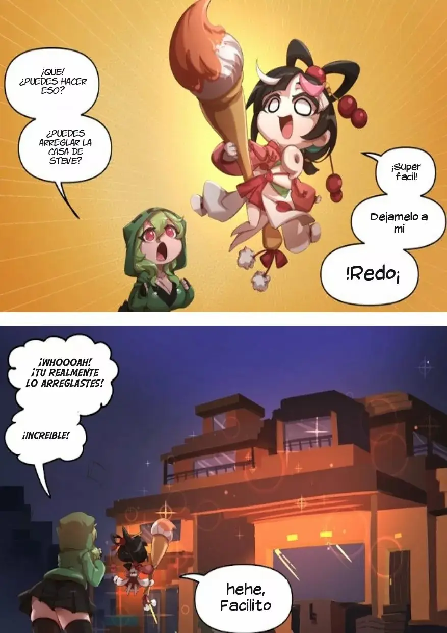 Minecraft: Anime Edition capítulo 24.5, página 5