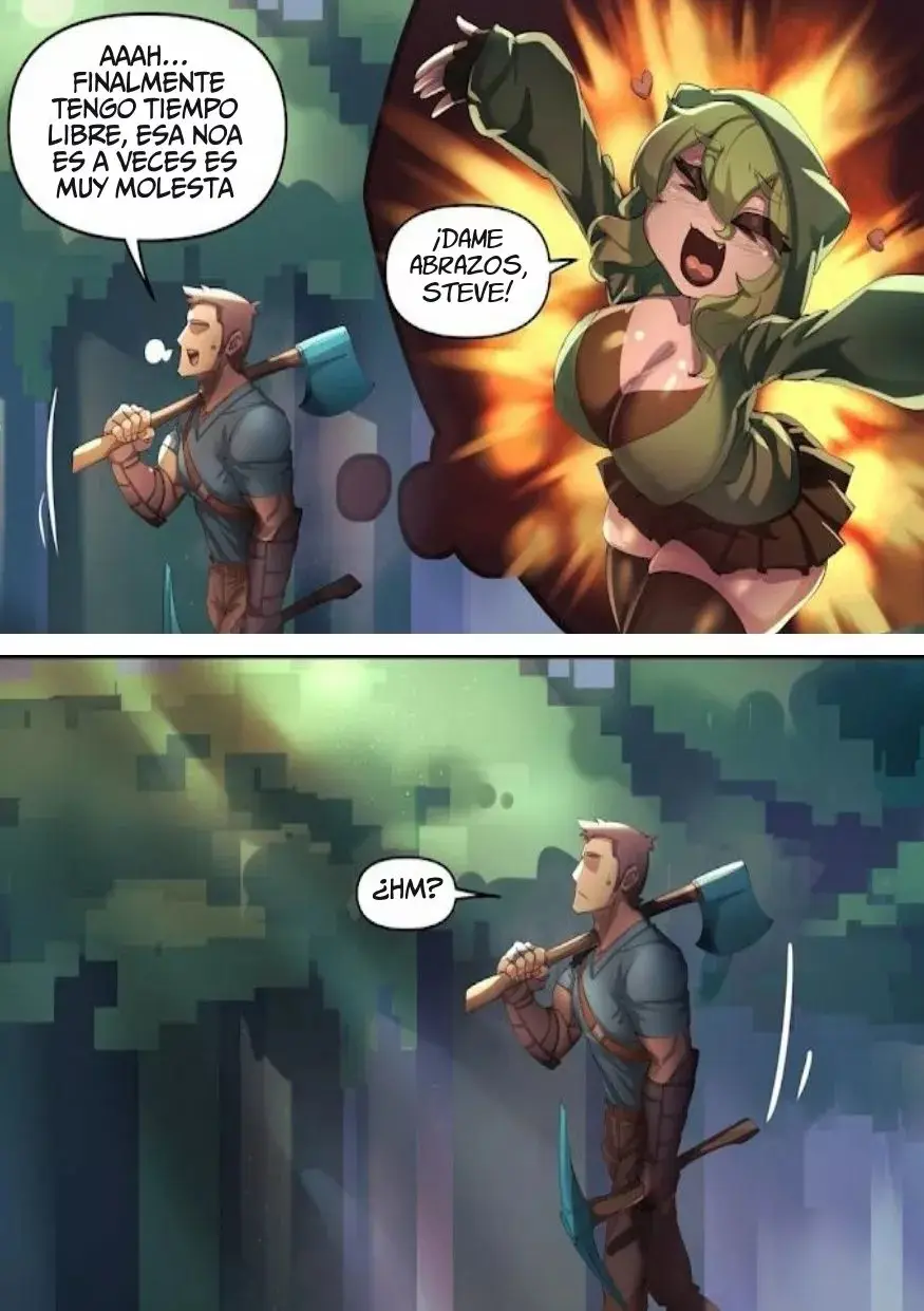 Minecraft: Anime Edition capítulo 25, página 2