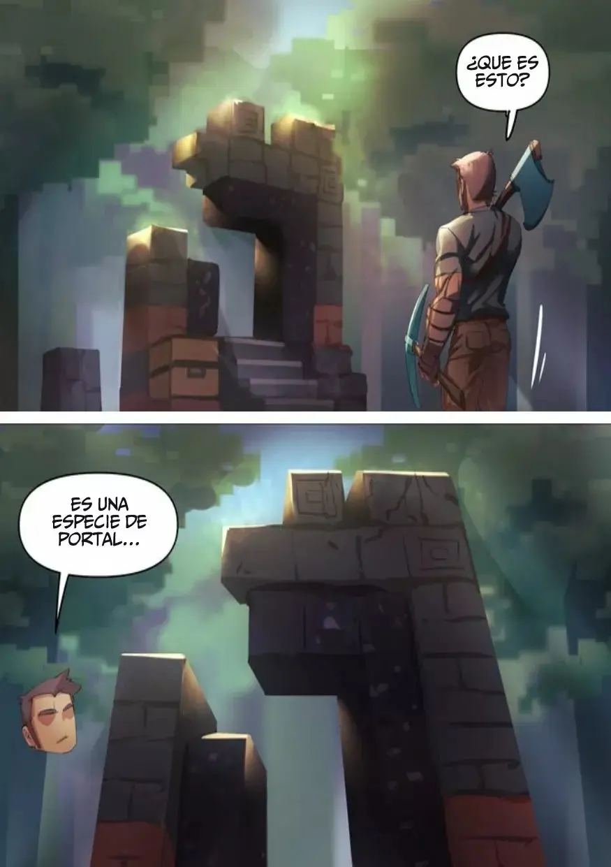 Minecraft: Anime Edition capítulo 25, página 3