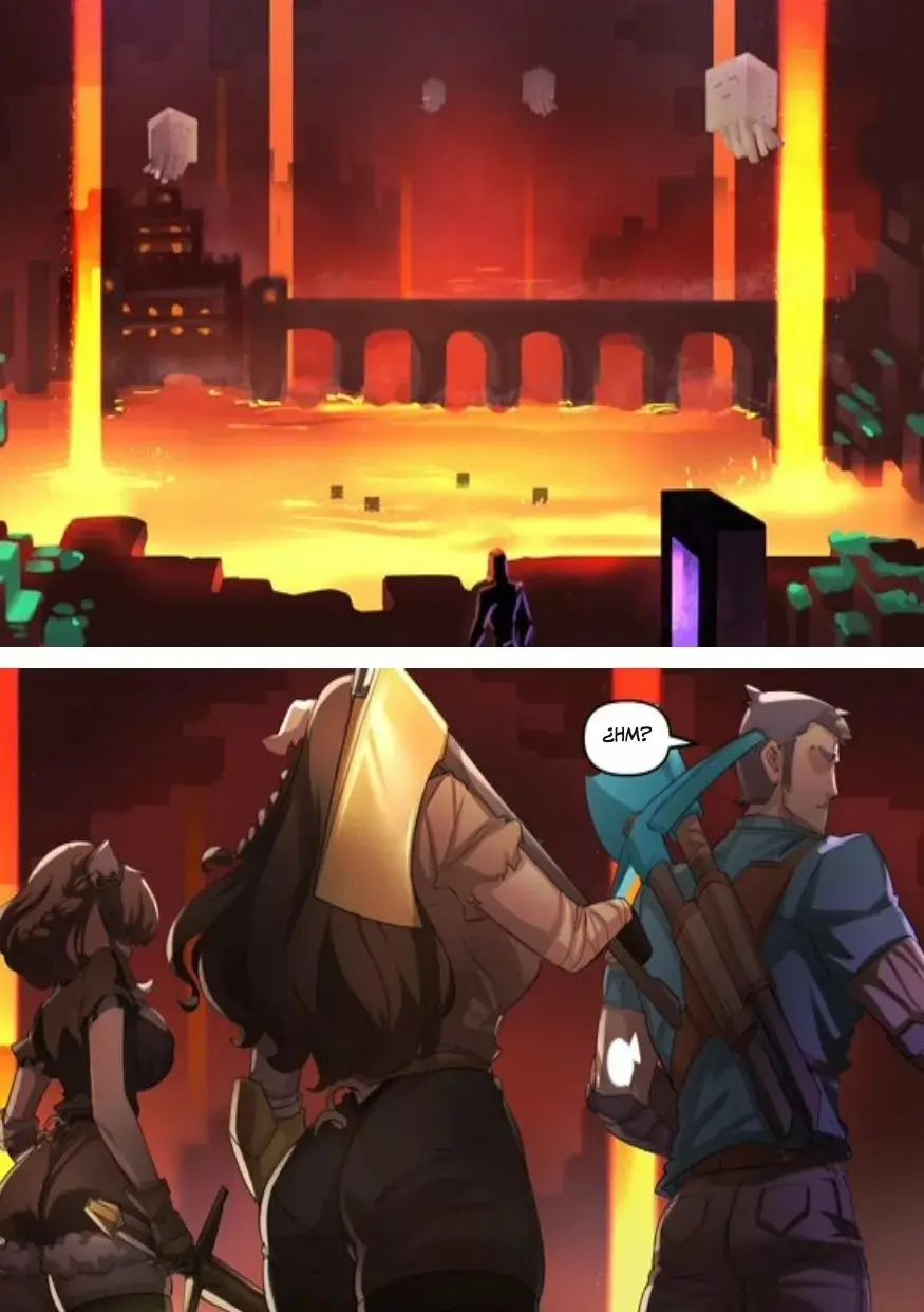 Minecraft: Anime Edition capítulo 25, página 6