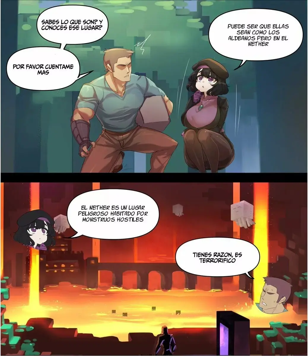 Minecraft: Anime Edition capítulo 29, página 4