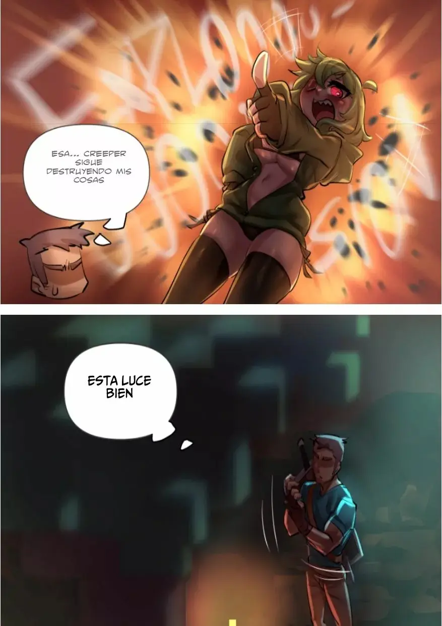 Minecraft: Anime Edition capítulo 3, página 3