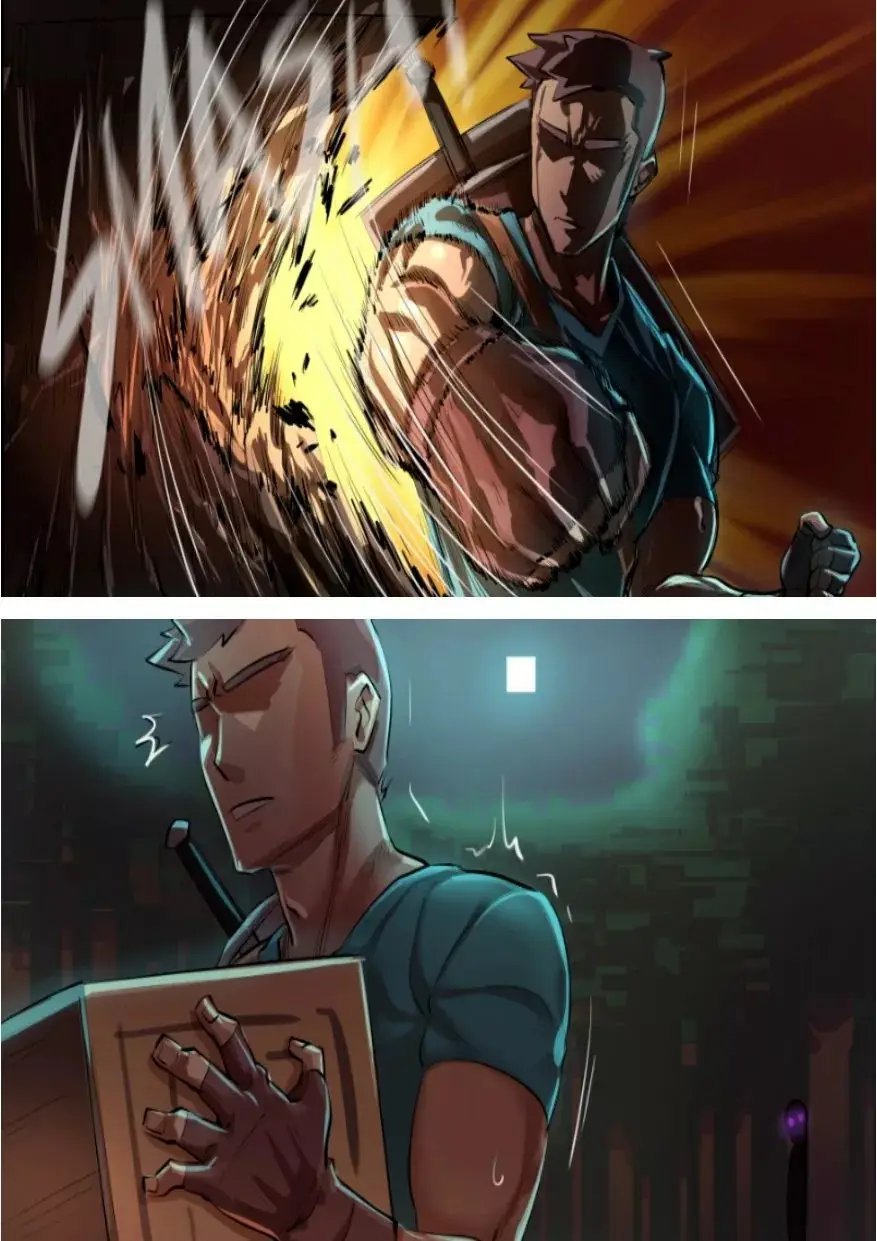 Minecraft: Anime Edition capítulo 3, página 4