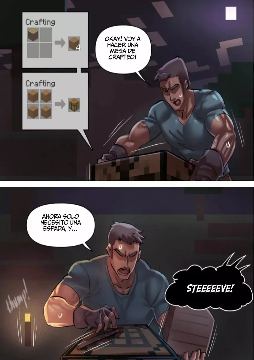 Minecraft: Anime Edition capítulo 6, página 5