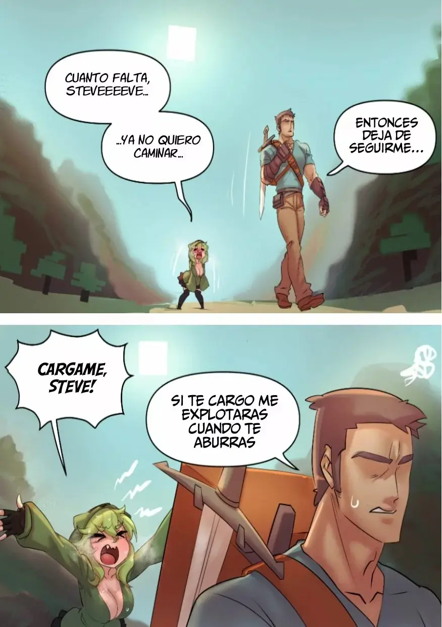 Minecraft: Anime Edition capítulo 9, página 3