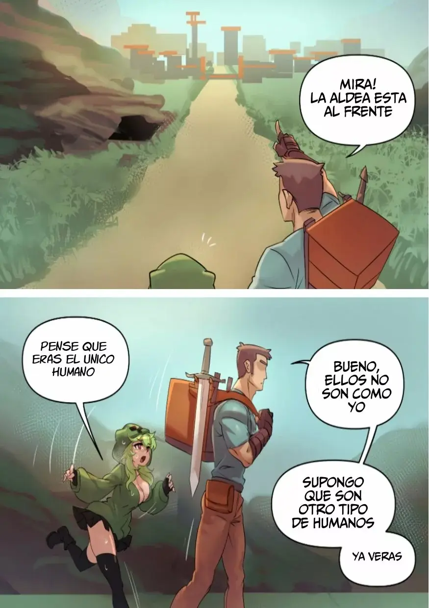 Minecraft: Anime Edition capítulo 9, página 4