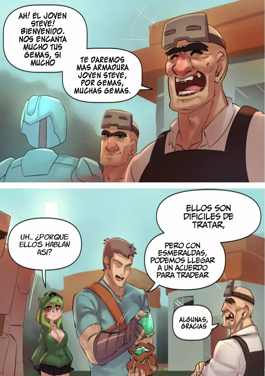 Minecraft: Anime Edition capítulo 9, página 5