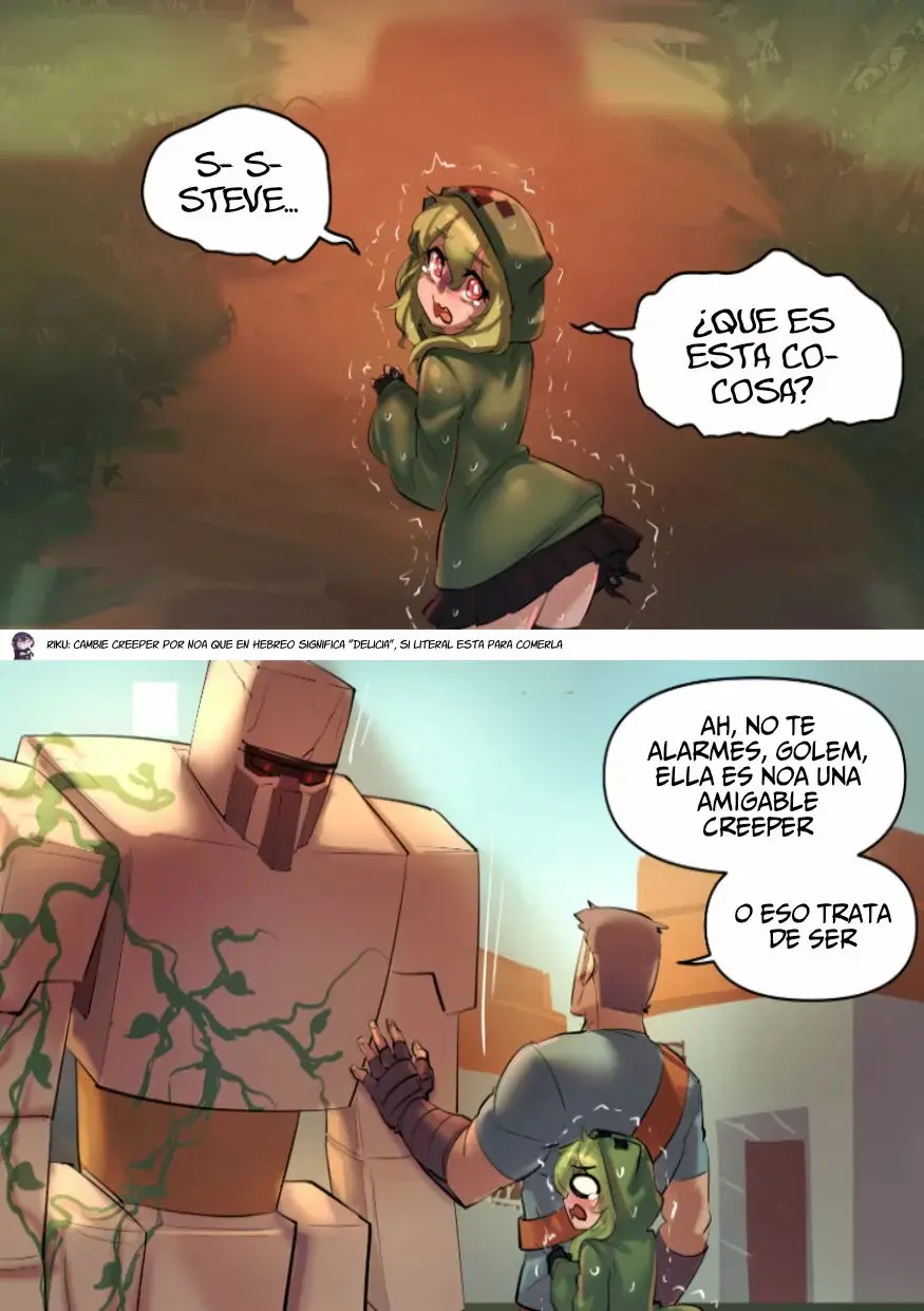 Minecraft: Anime Edition capítulo 9, página 7