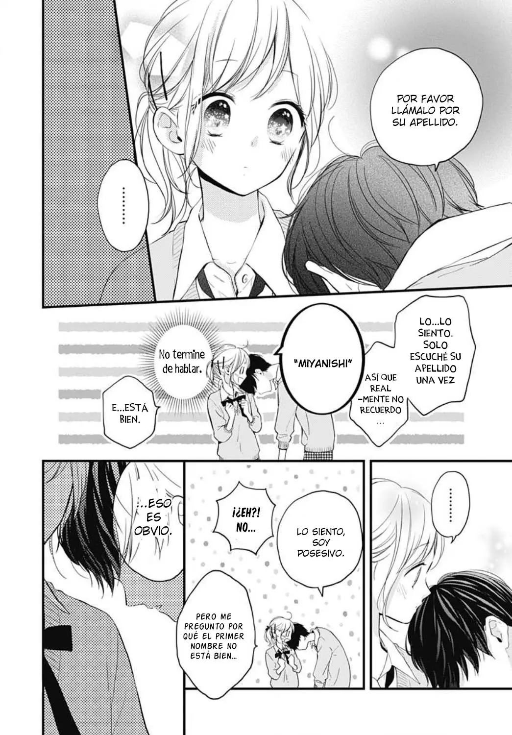 Miniamaru Kareshi capítulo 8, página 14
