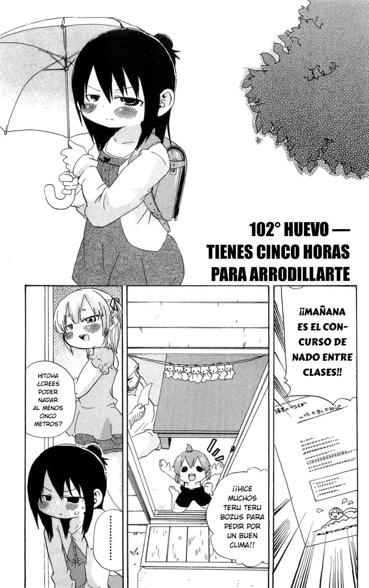 Mitsudomoe capítulo 102, página 2