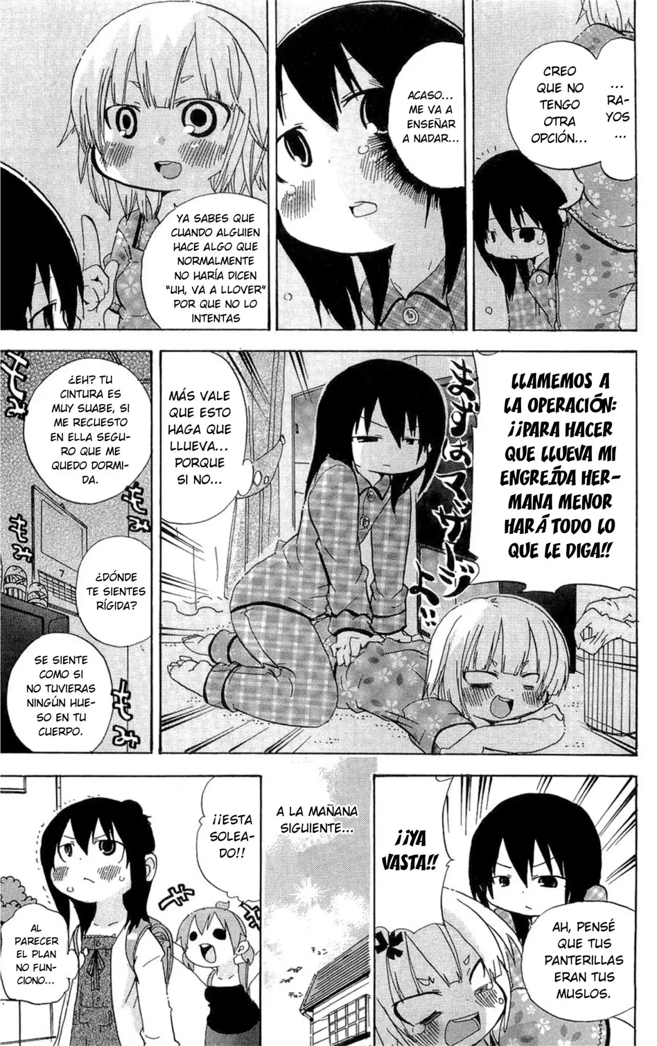Mitsudomoe capítulo 102, página 4