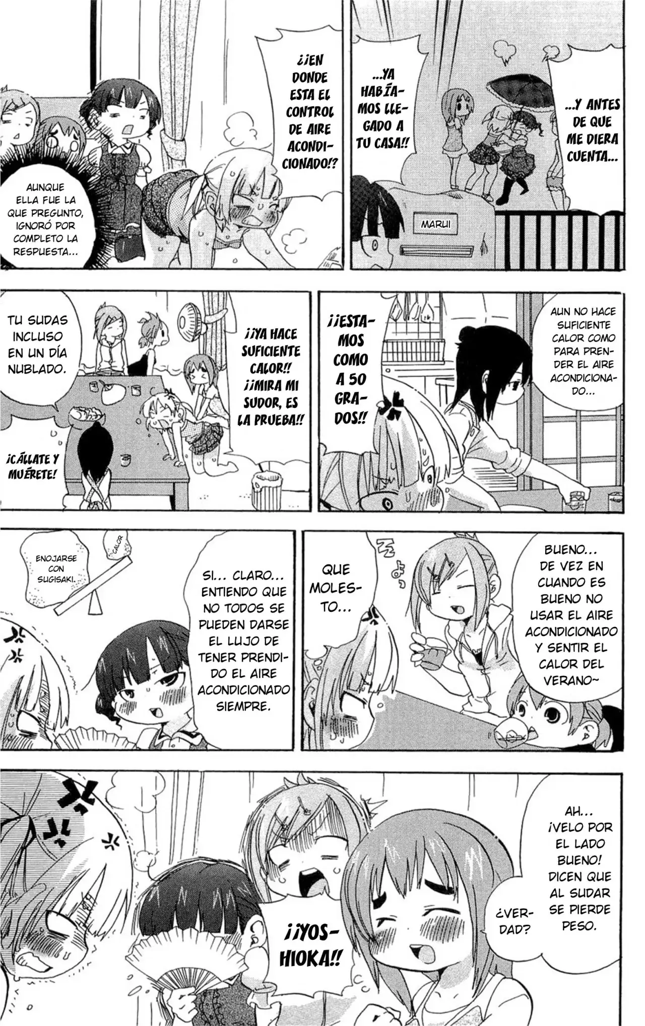Mitsudomoe capítulo 104, página 4
