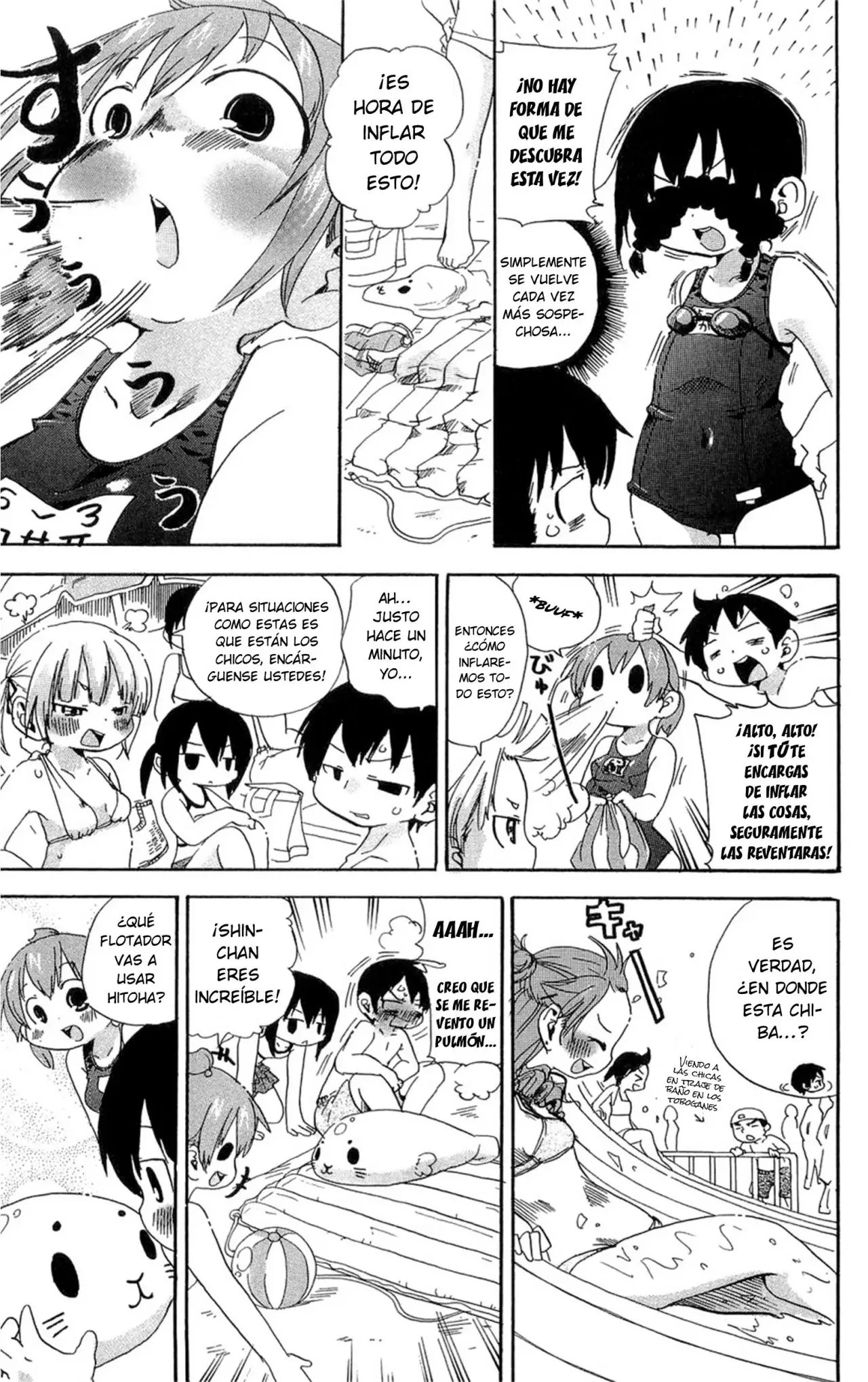 Mitsudomoe capítulo 107, página 4