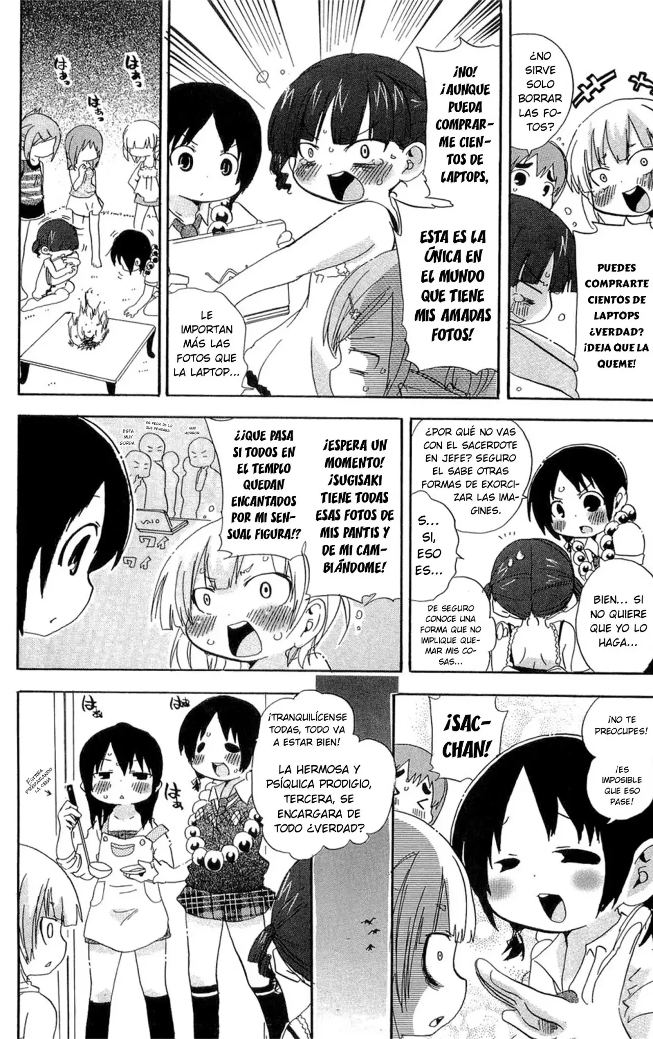 Mitsudomoe capítulo 108, página 7