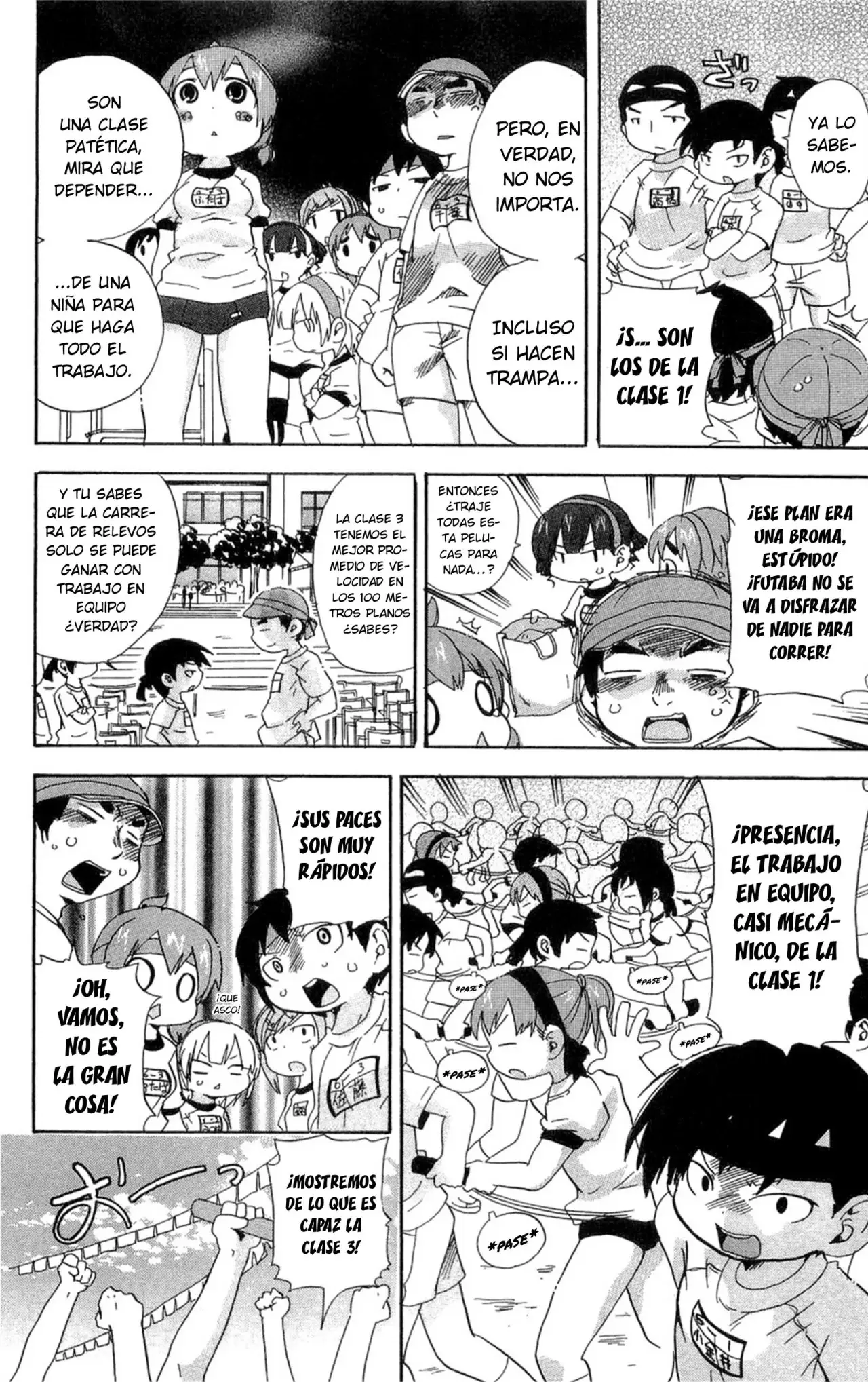 Mitsudomoe capítulo 111, página 4