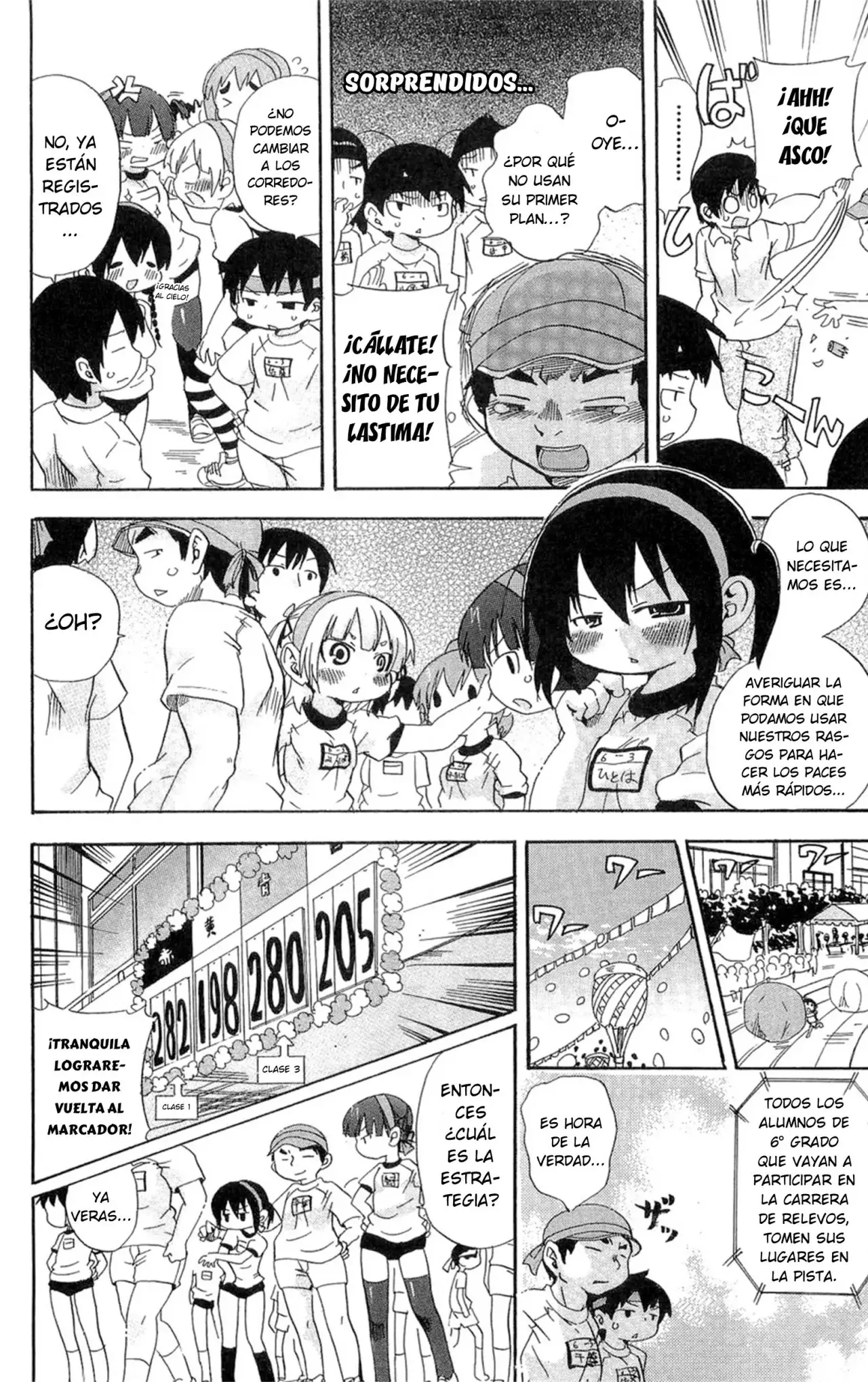 Mitsudomoe capítulo 111, página 6